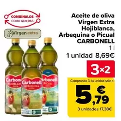 Carbonell - Aceite De Oliva Virgen Extra Hojiblanca, Arbequina O Picual