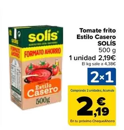 Solís - Tomate Frito Estilo Casero