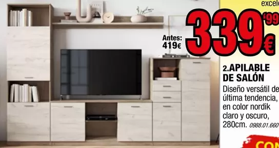 Nordik - Apilable De Salon