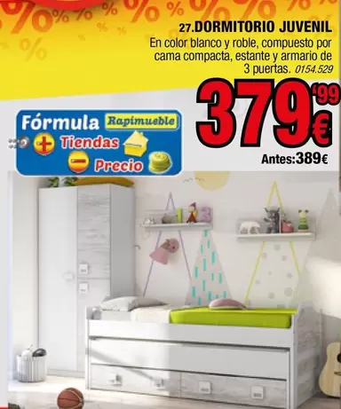 Blanco - Dormitorio Juvenil