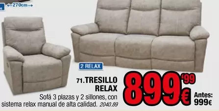 Relax - 71 Tresillo