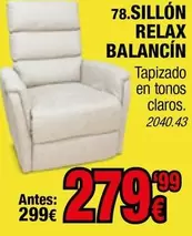 Relax - Sillón  Balancin