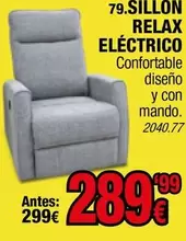 Relax - Sillón  Eléctrico