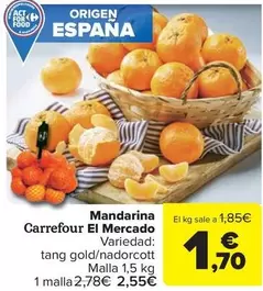 carrefour - Mandarina El Mercado