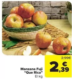 Fuji - Manzana  "Que Rica"