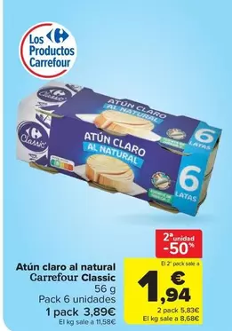carrefour - Atún Claro Al Natural