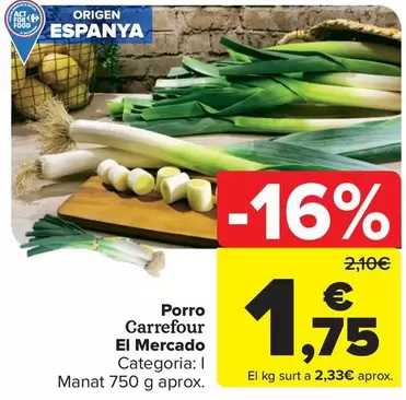 Carrefour El Mercado - Porro
