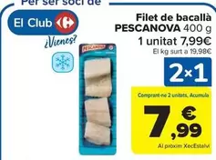 Pescanova - Filet De Bacalla