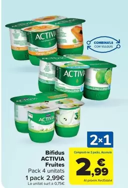 activa - Bífidus Activia Fruites