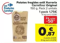 carrefour - Patates fregides estil Xurreria original