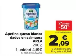 Arla - Apetina Queso Blanco Dados En Salmuera