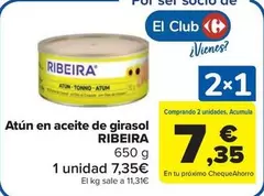 Ribeira - Atún En Aceite De Girasol