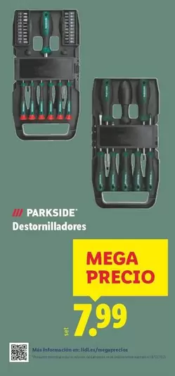 Parkside - Destornilladores 