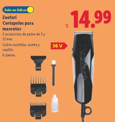 Zoofari - Cortapelos Para Mascotas