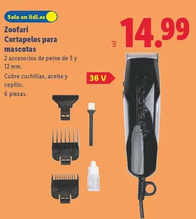 Zoofari - Cortapelos Para Mascotas