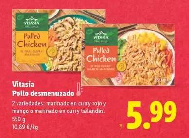 Vitasia - Pollo Desmenuzado