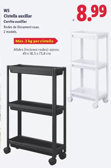 W5 -  Carrito Auxiliar