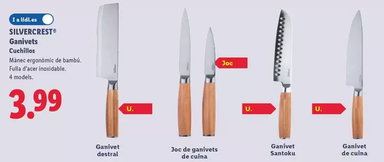 SilverCrest - Cuchillos 
