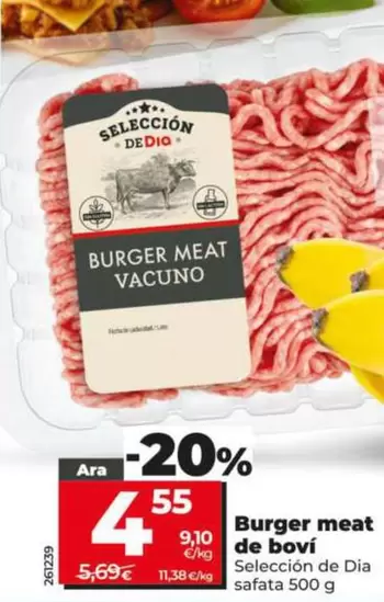 Seleccion De Dia - Burger Meat De Vacuno 