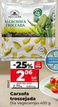 Dia Vegecampo - Alcachofa Troceada