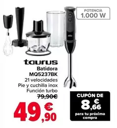 Taurus - Batidora MQ5237BK