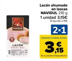 Navidul - Lacon Ahumado En Lascas