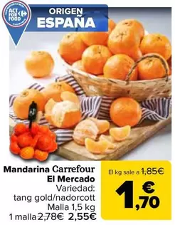 Carrefour El Mercado - Mandarina 