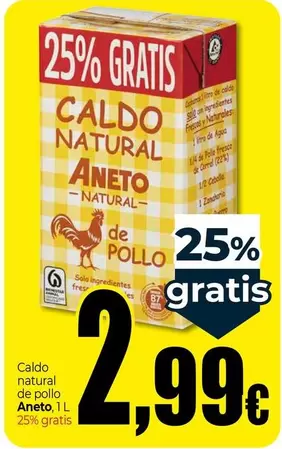 Aneto - Caldo Natural De Pollo