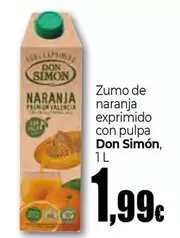 Don Simón - Zumo De Naranja Exprimido Con Pulpa