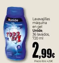 Unide - Lavavajillas Maquina En Gel