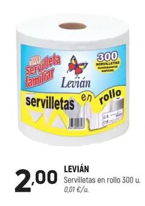 Levian - Servilletas En Rollo