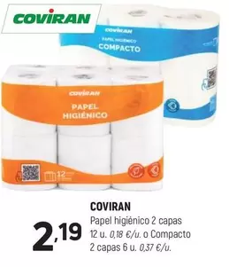 coviran - Papel Higiénico 2 Capas