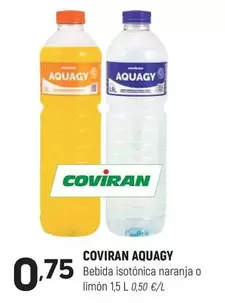 coviran - Bebida Isotónica Naranja O Limon