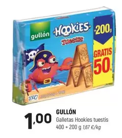 Gullón - Galletas Hookies Tuestis
