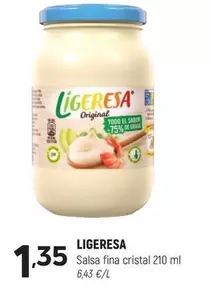 Ligeresa - Salsa Fina Cristal