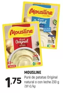 Pure De Patatas Original Natural O Con Leche
