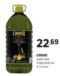Coosur - Aceite Oliva Virgen Serie Oro