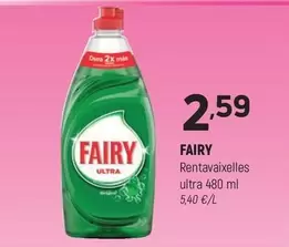 Fairy - Rentavaixelles Ultra