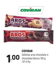 Coviran - Galletas Aros Chocolate 