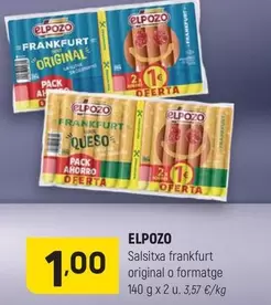 elpozo - Salsitza Frankfurt Original O Formatge
