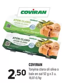coviran - Tonyina Clara Oli Oliva O Baix En Sal