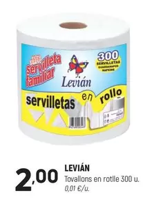 levian - Tovallons En Rotlle