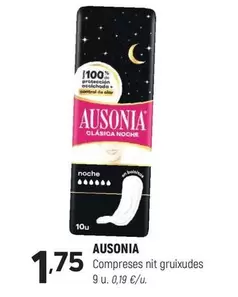 Ausonia - Compreses Nit Gruixudes
