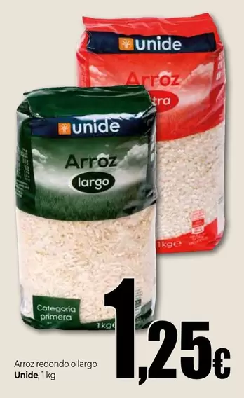 Unide - Arroz Redondo O Largo