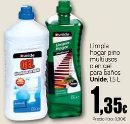 Unide - Limpia Hogar Pino Multiusos O En Gel Para Banos