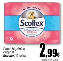 Scottex - Papel Higiénico Original