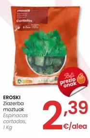 Eroski - Espinacas Cortadas