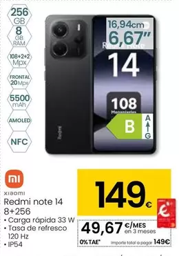 Xiaomi - Redmi Note 14 8+256