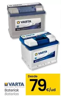 Varta - Baterías 