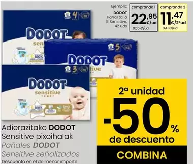 Dodot - Pañales Sensitive 